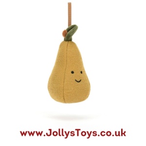 Jellycat Festive Folly Pear Decoration